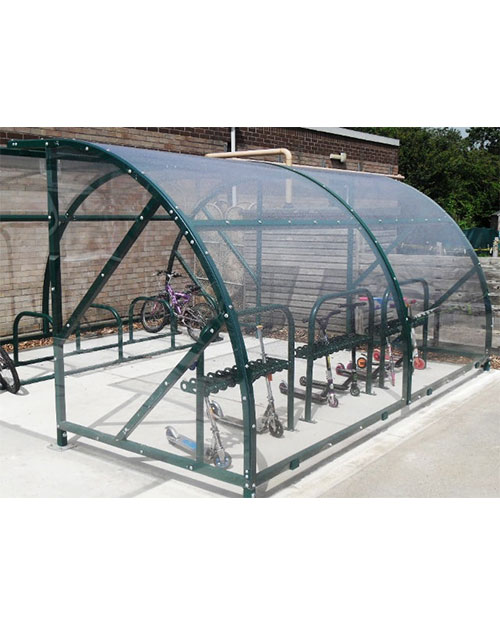 large scooter shelter