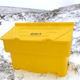 Salt Grit Bin Stackable Yellow
