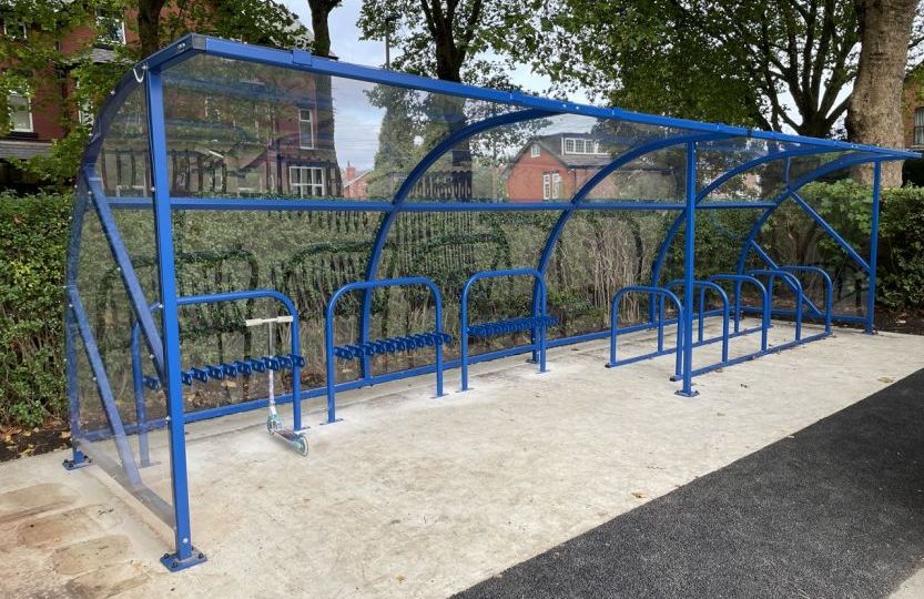 Atria 8m Scooter 30+10 Cycle Shelter
