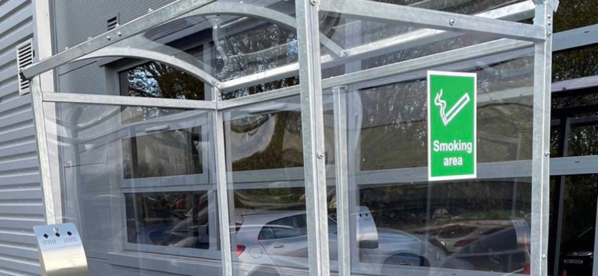 smoking shelter