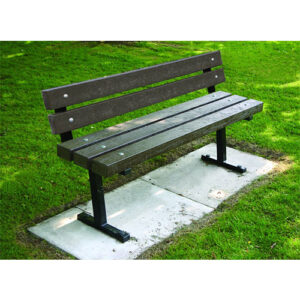 Recycled Plastic Seat 3 Person Blackthorn
