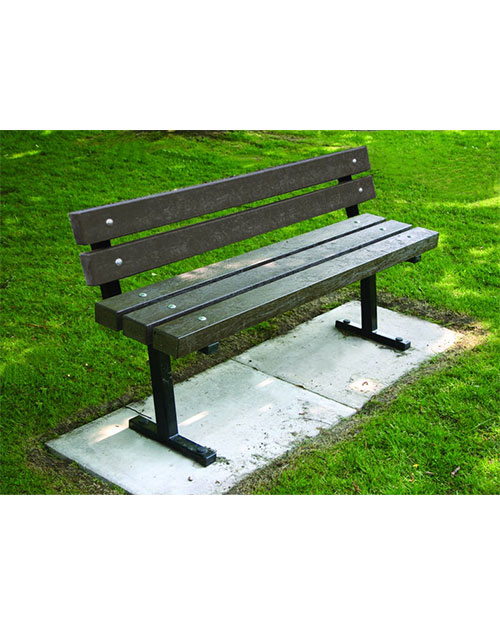 Recycled Plastic Seat 3 Person Blackthorn