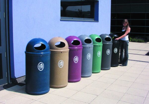 Wayfarer Outdoor Litterbin 90L