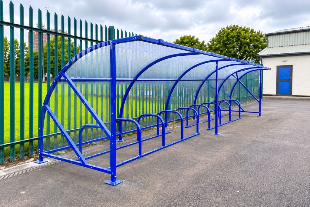 Bike Shelter 20 Cycles Rack System Atria