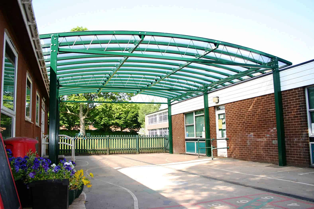 Industrial Outdoor Shelters and Furniture for Warehousing & Distribution Sites