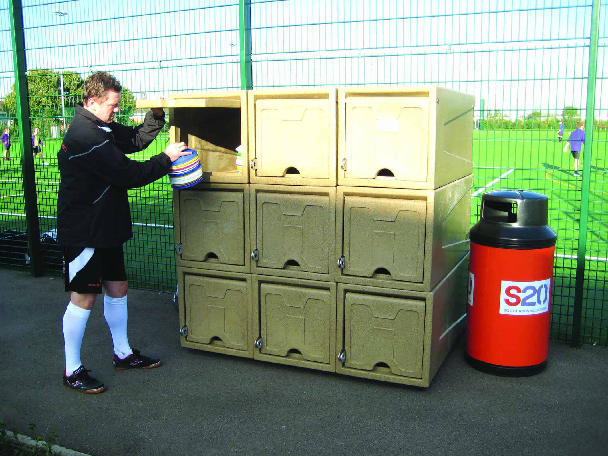 Jumbo Multi Purpose Locker SquareSandstone