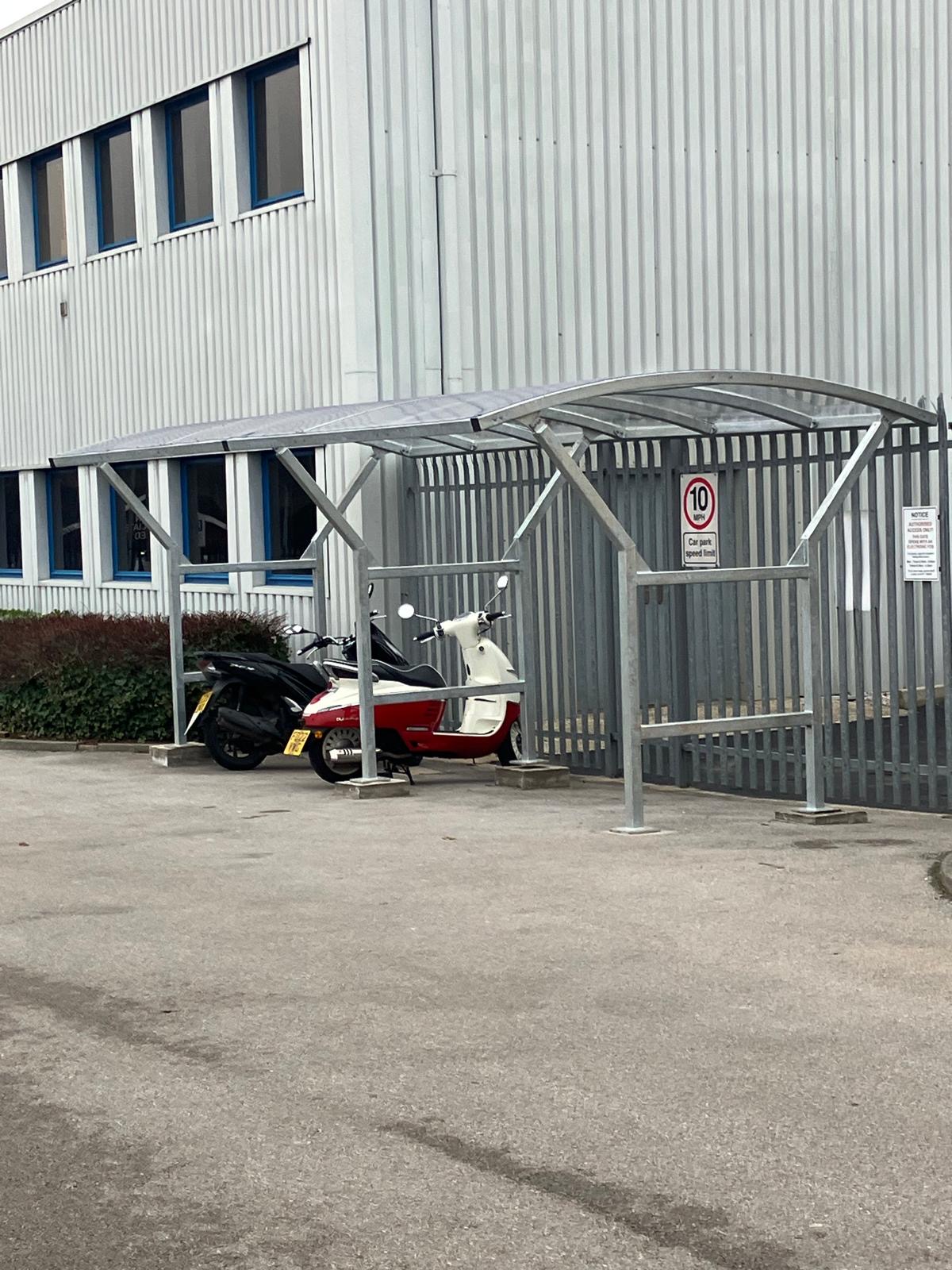 Motorcycle Scooter Shelter 6 Motorbike Auriga