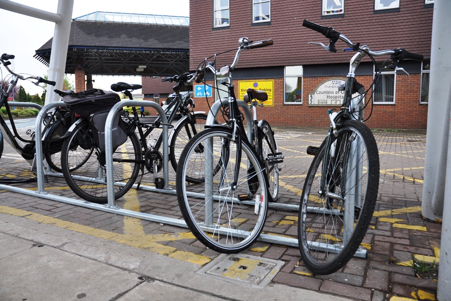 Sheffield toast rack bike stand