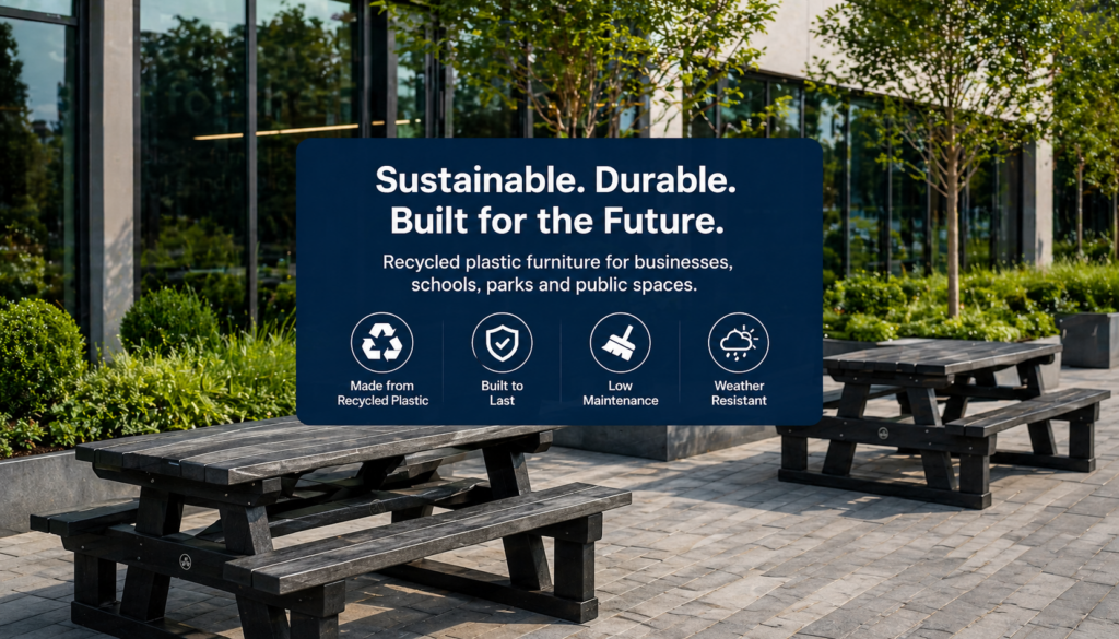 Why Businesses Are Switching to Recycled Plastic Furniture in 2026
