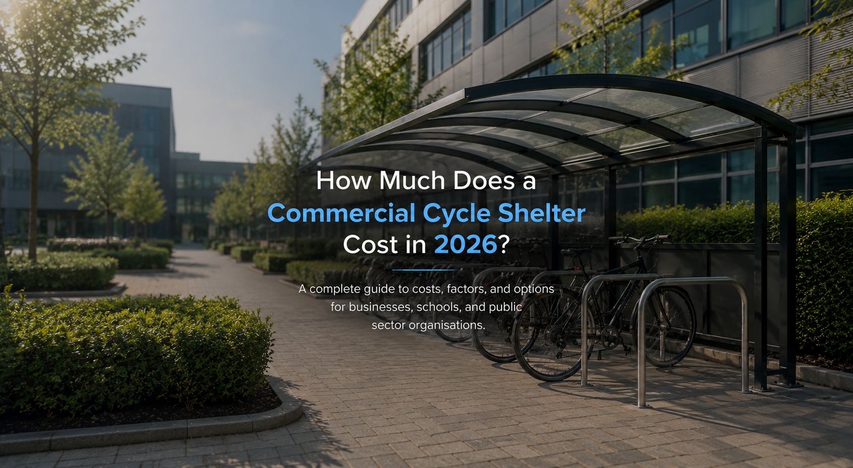 commercial cycle shelter