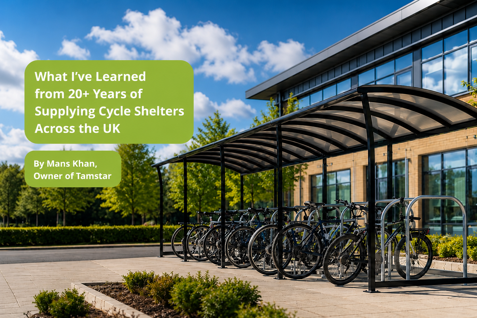 What I've Learned from 20+ Years of Supplying Cycle Shelters Across the UK